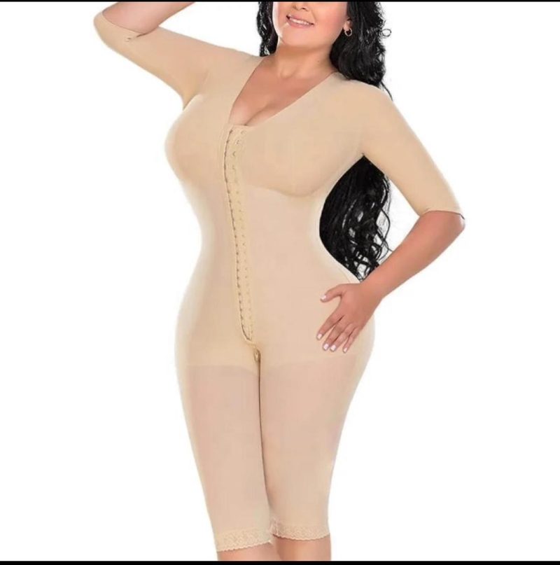Full body above knee length with sleeve compression garment - Image 4