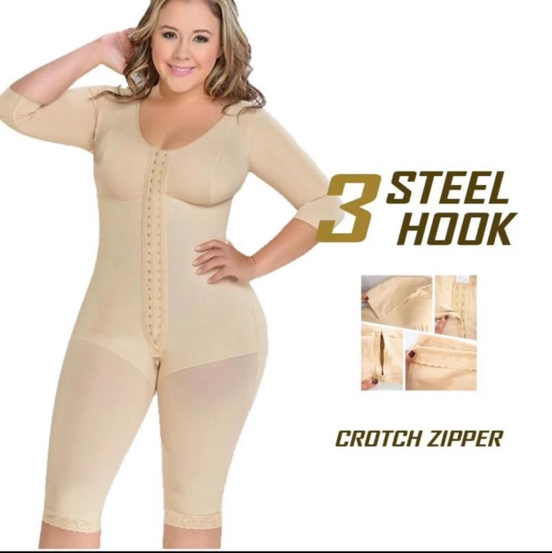 Full body above knee length with sleeve compression garment - Image 5