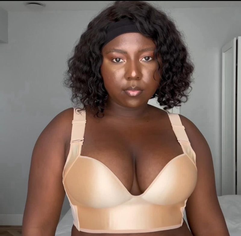 Full coverage Back fat bra